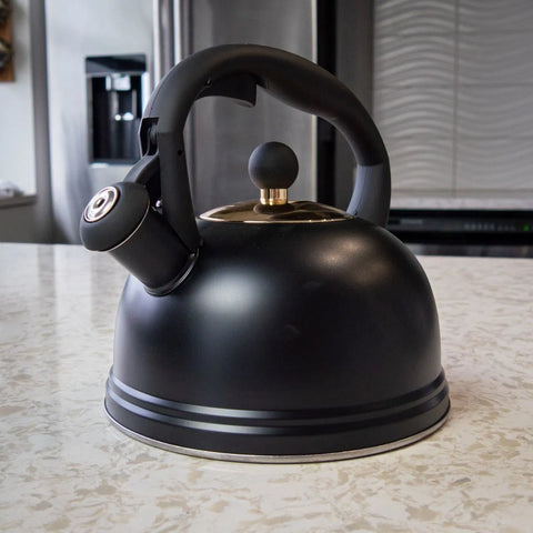 Typhoon Otto 2.5-Liter Stovetop Kettle Black