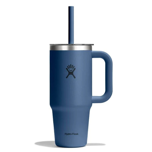 Hydroflask 24oz Harbor Blue Travel Tumbler