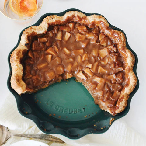 Le Creuset Artichaut Heritage Fluted Pie Dish