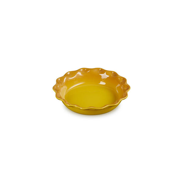 Le Creuset Nectar Heritage Fluted Pie Dish 9in