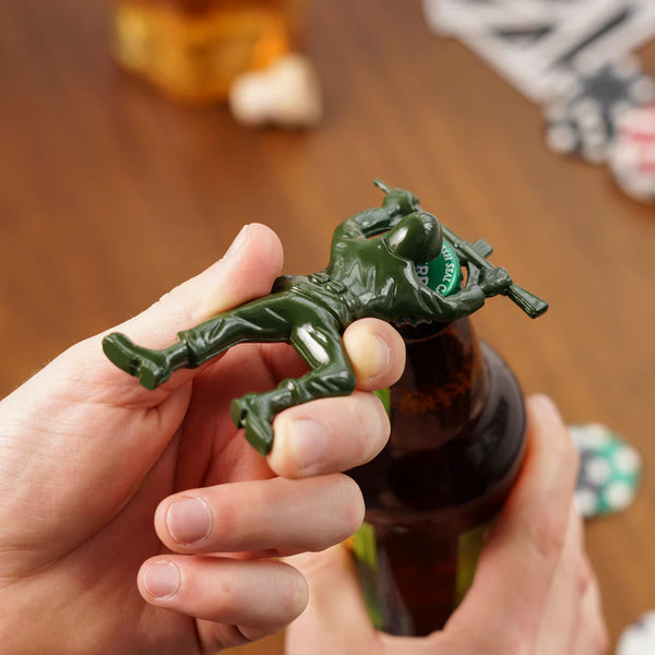 True Brands Army Man Bottle Opener