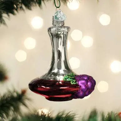 Old World Christmas Basket Of Yarn Ornament