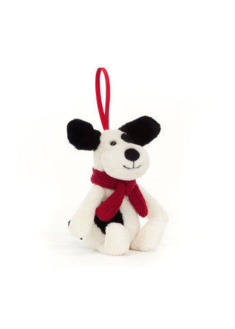 Jellycat Bashful Puppy Ornament