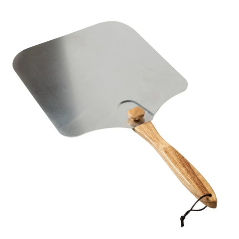 Escali Old Stone Pizza Peel with Collapsible Wooden Handle | 14" x 16"