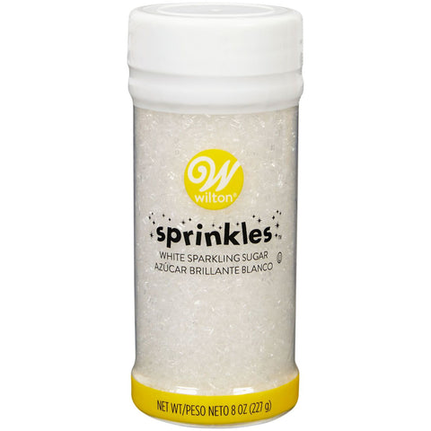 Wilton White Sparkling Sugar 8oz