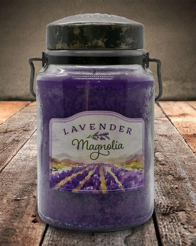 Mccall Lavender Magnolia Jar Candle 26oz