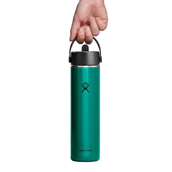 Hydroflask Emerald Green 24oz Wide Cap