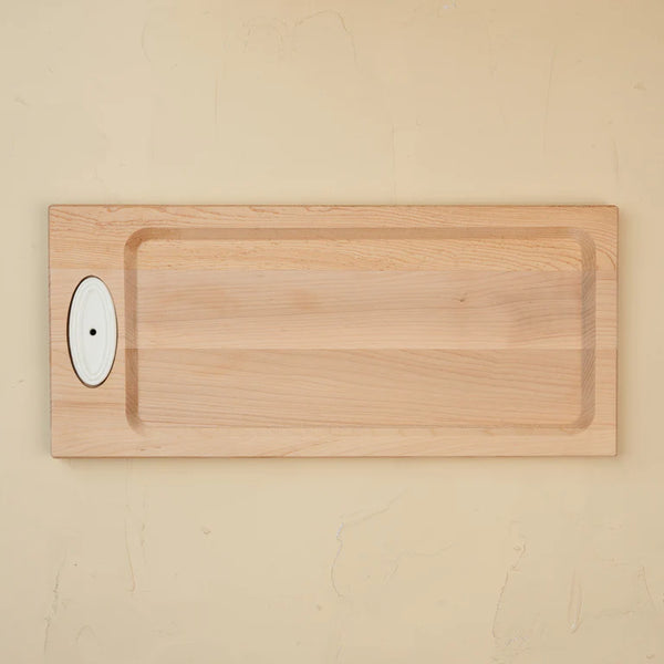 Nora Fleming maple bread board