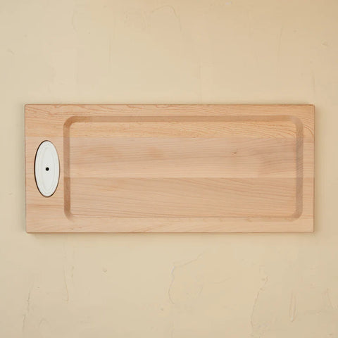 Nora Fleming maple bread board