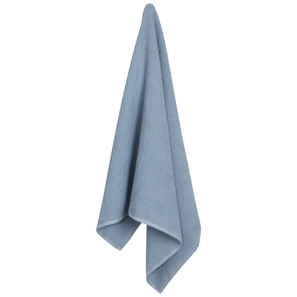 Now Designs Slate Blue Ripple Dishtowel