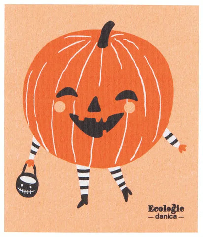 Now Designs Swedish Dishcloth - Boo Crew Pumpkin