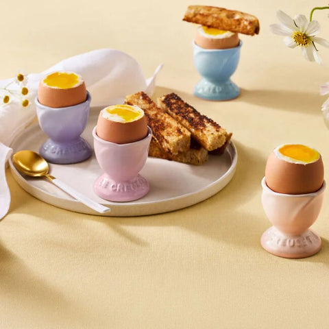 Le Creuset Petal Egg Cups Multicolor Set of 4