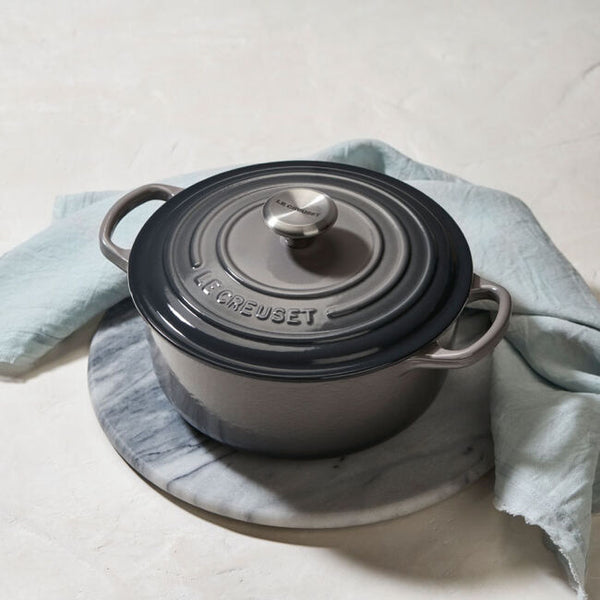 Le Creuset 5.5Qt Flint Dutch Oven