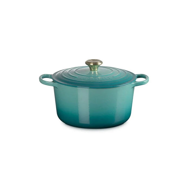 Le Creuset Bleu Riviera Signature Round Deep Oven 6.5Qt