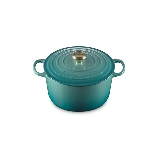 Le Creuset Bleu Riviera Signature Round Deep Oven 6.5Qt