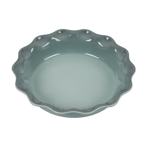 Le Creuset 9" Fluted Pie Dish Sea Salt