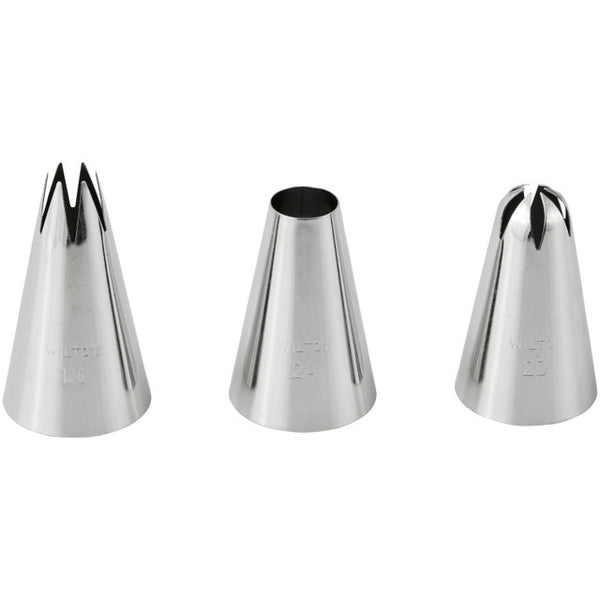 Wilton Extra Large Decorating Tips Set of 3