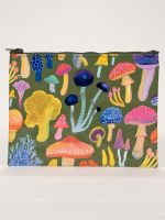 BQ Mushrooms Zipper Pouch