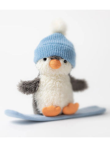Jellycat Penguin Snowboarding Plush