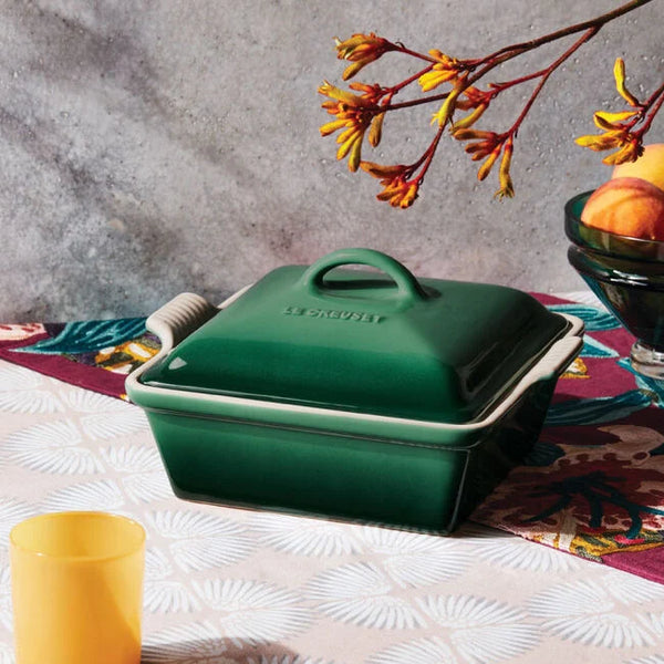 Le Creuset Heritage Square Casserole Artichaut