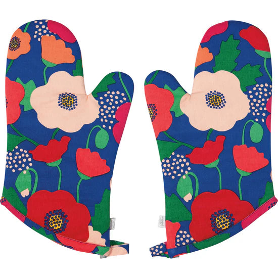 Now Designs Poppy Mitts Set of 2