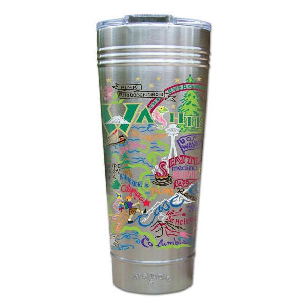 Catstudio Washington State Thermal Tumbler