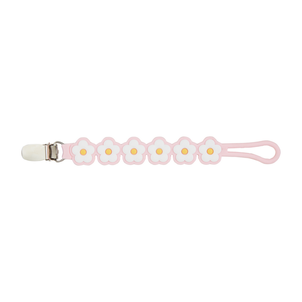 Mudpie Silicone Flower Pacy Strap