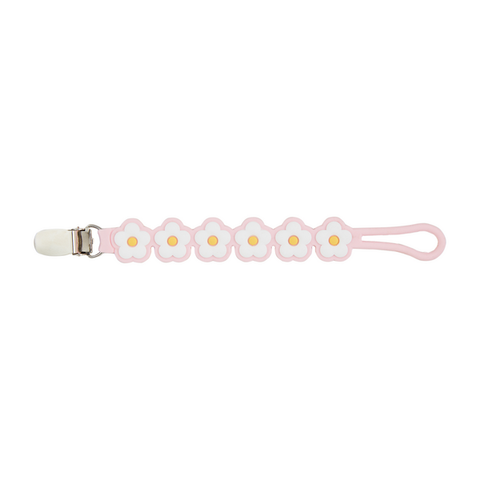 Mudpie Silicone Flower Pacy Strap