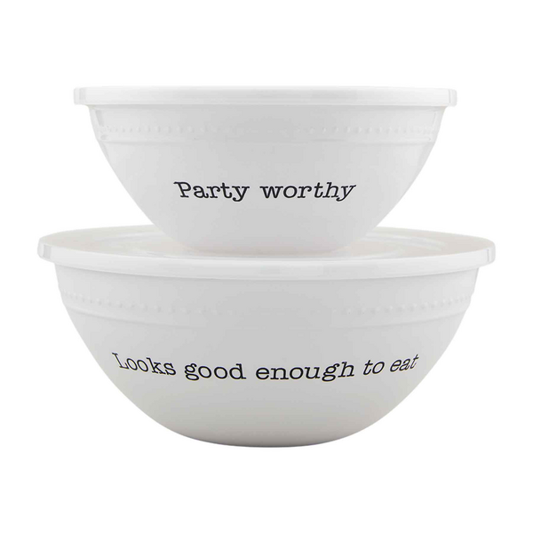 Mudpie Outdoor Serving Bowl Set