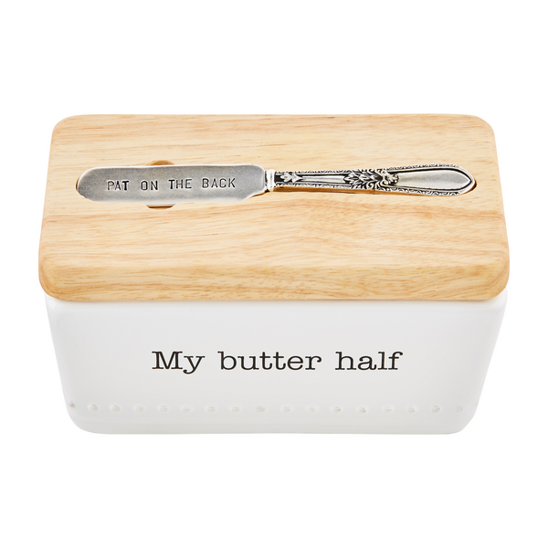 Mudpie My Half Butter Dish Set