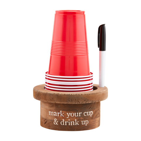 Mudpie Disposalable Cup & Marker Set