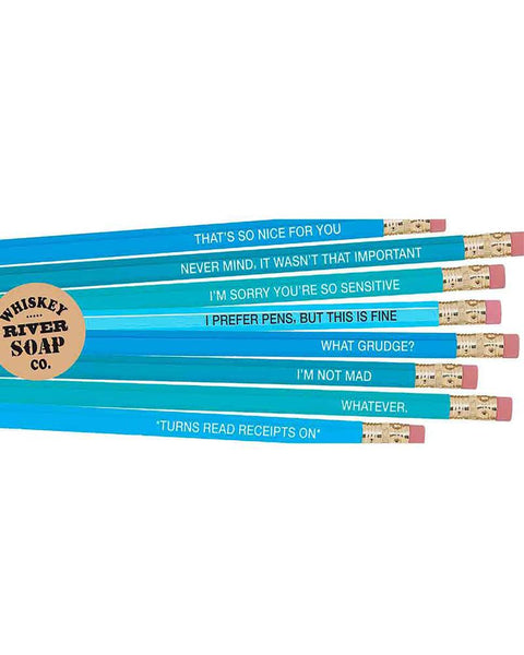 Whiskey River Passive Aggressive Pencils