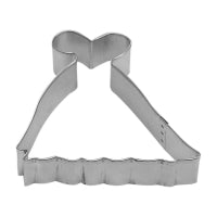 R&M 4" Princess Gown Cookie Cutter