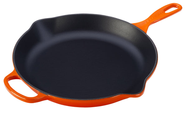 Le Creuset Flame 11 3/4" Cast Iron Skillet