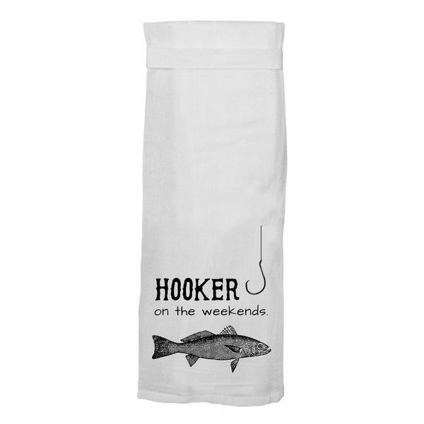 Twisted Wares Hooker On The Weekends Towel