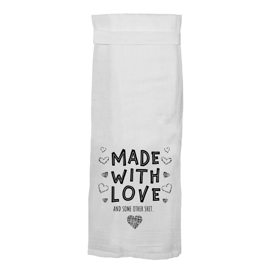 Twisted Wares Made With Love Towels