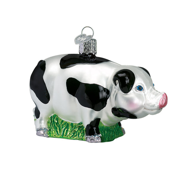 Old World Christmas Big Pig Ornament