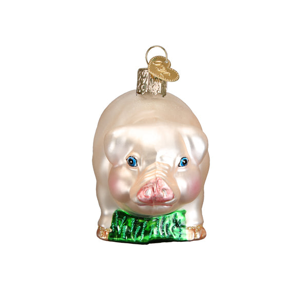 Old World Christmas Big Pig Ornament