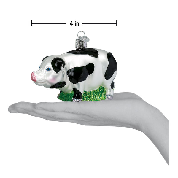 Old World Christmas Big Pig Ornament