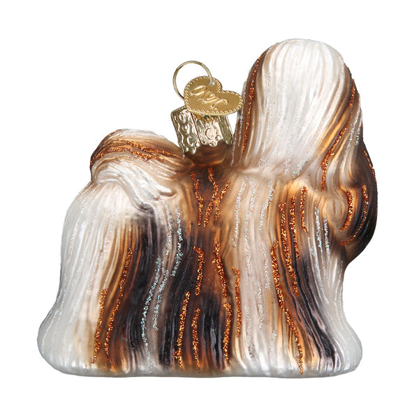 Old World Christmas Shih Tzu Ornament