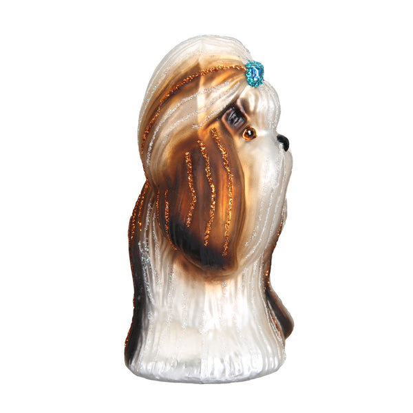 Old World Christmas Shih Tzu Ornament