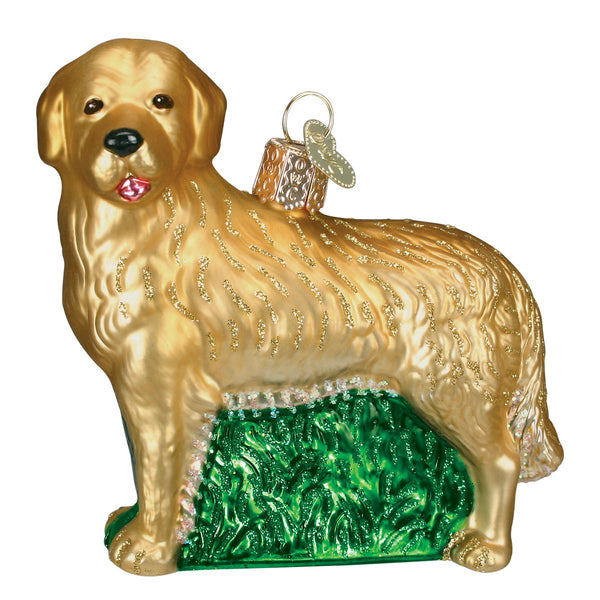 Old World Christmas Gold Retriever