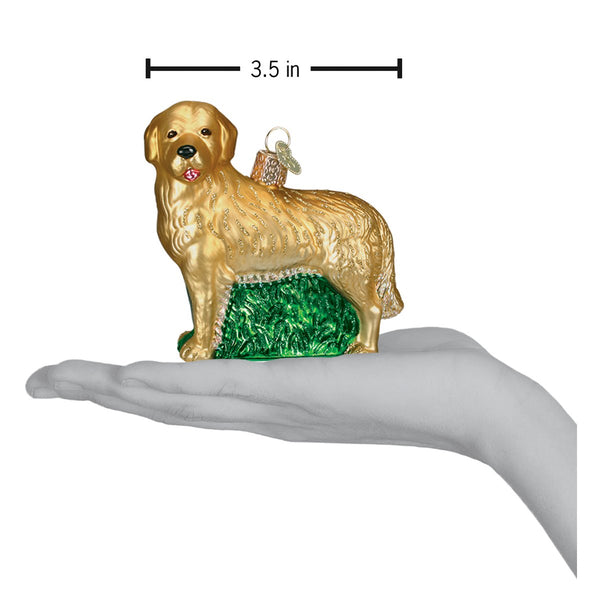 Old World Christmas Gold Retriever