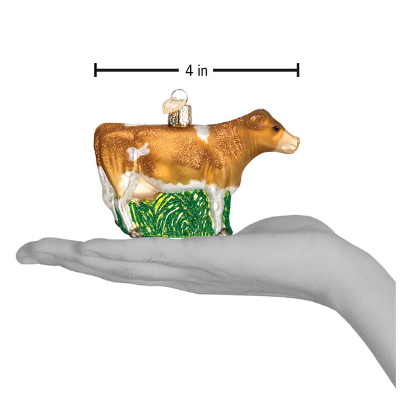 Old World Christmas Dairy Cow Ornament