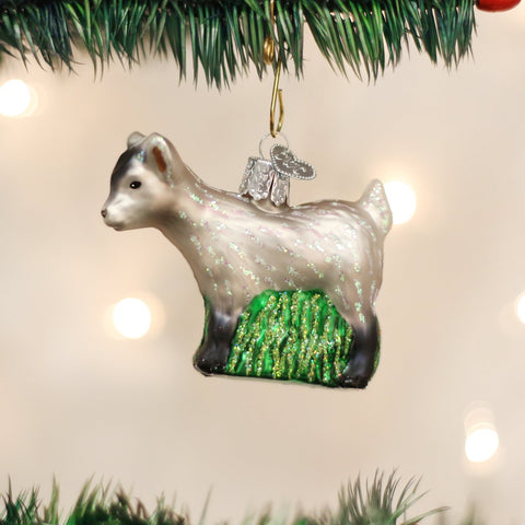 Old World Christmas Ornament Pygmy Goat