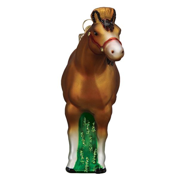 Old World Christmas Quarter Horse Ornaments