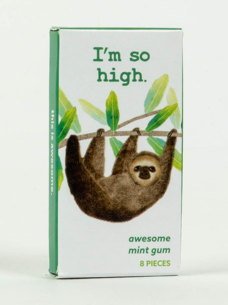 Blue Q Gum I'm So High.