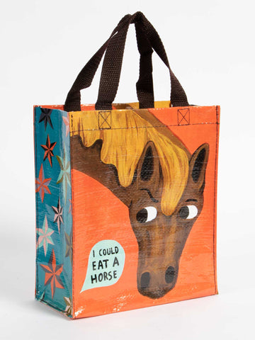 Blue Q Handy Tote I Could Eat A Horse