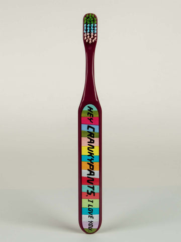 Blue Q Hey Crankypants, I love you Toothbrush