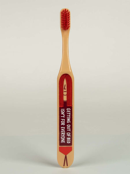 Blue Q Toothbrush Getting Out Of Bed Isn't For Everyone